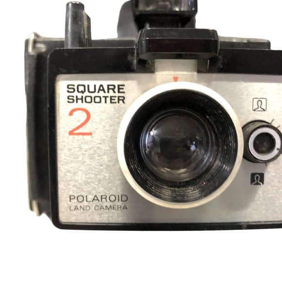 Vintage Polaroid Land Camera Square Shooter 2 Used Un-Tested - Picture 5 of 16